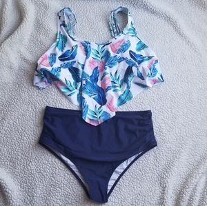 Tropical Print Bikini